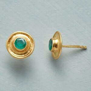 SUNDANCE Emerald Monument Earrings